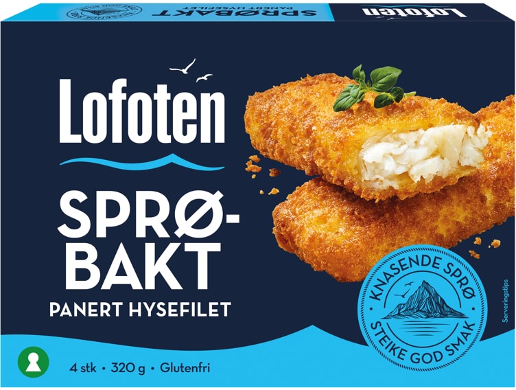 Product Image for Sprøbakt Hyse 320g Lofoten