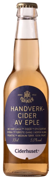 Handverkcider Eple 0,33l flaske Balholm