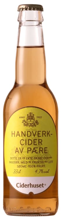 Handverkcider Pære 0,33l Balholm