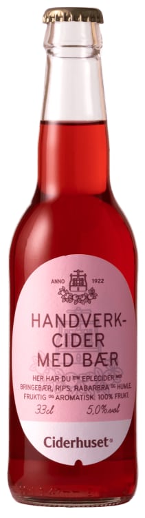 Handverkcider Bær 0,33l flaske Balholm