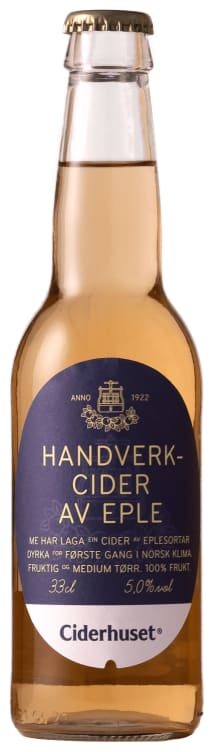 Handverkcider Eple 5% 33cl Balholm