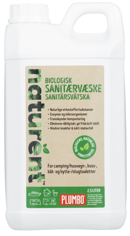 Plumbo Naturent Sanitærvæske Biologisk 2.5l