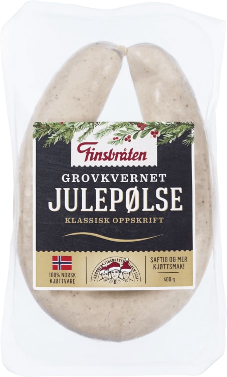 Julepølse Grov 400g Finsbråten