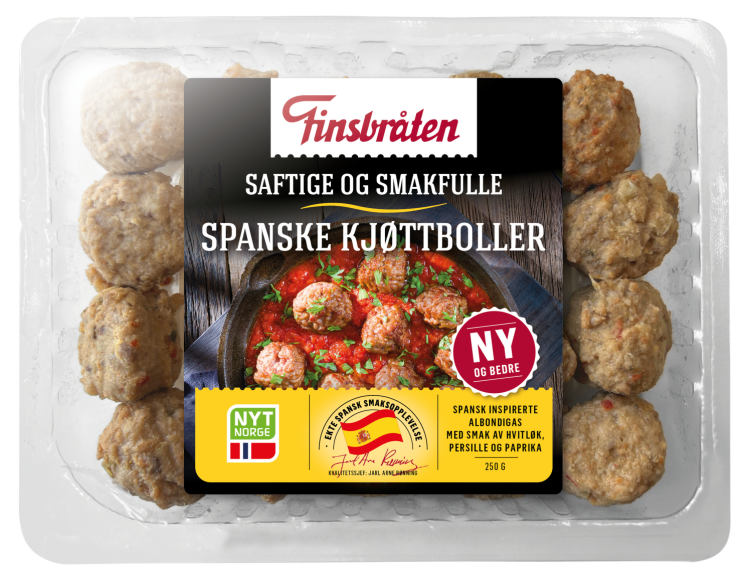 Kjøttboller Spanske 250g Finsbråten