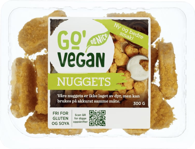 Bilde av Nuggets 300g Go'Vegan