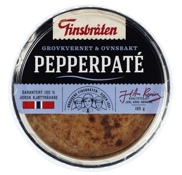 Pepperpaté 180g Finsbråten