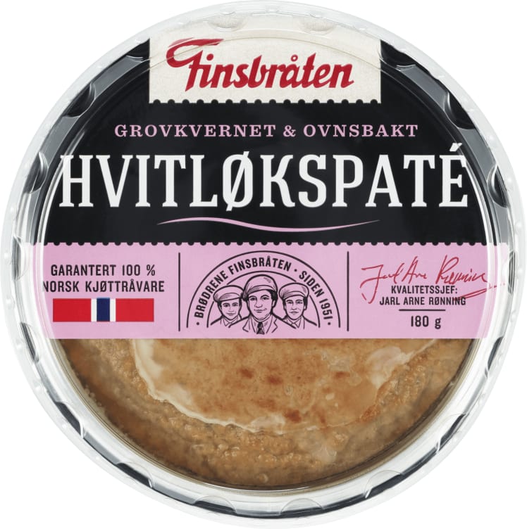 Hvitløkspaté 180g Finsbråten