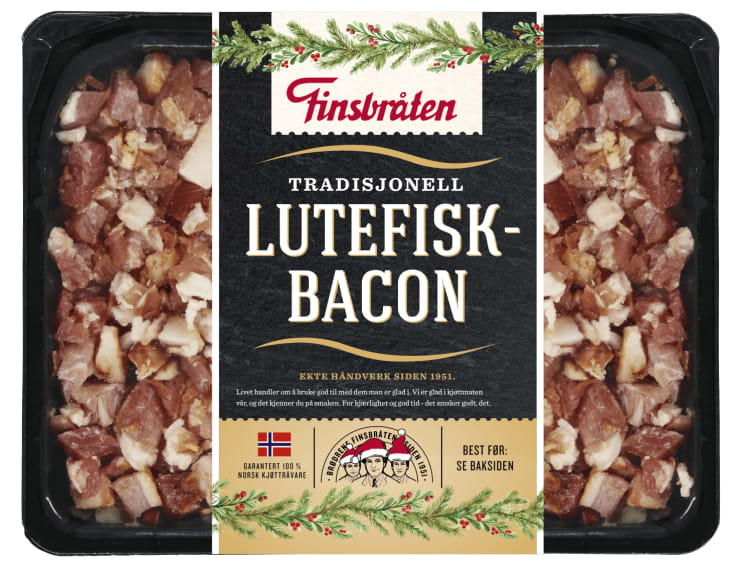 Bilde av Lutefiskbacon Ternet 200g Finsbråten