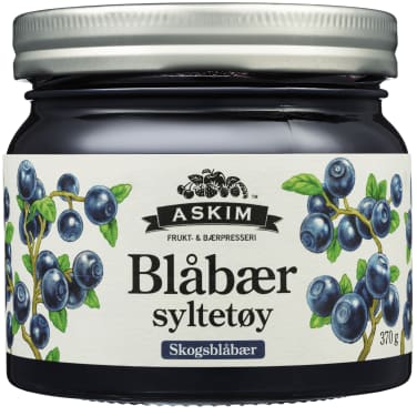 Blåbærsyltetøy