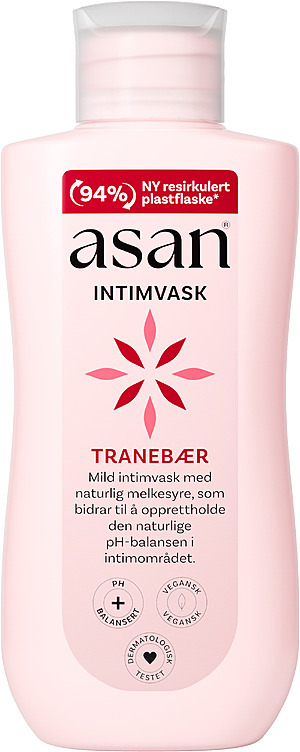 Asan Intimvask Tranebær 200ml
