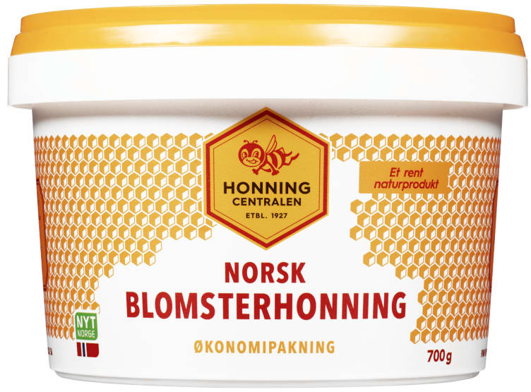 Bilde av Norsk Honning Stor 700g Honningcentralen