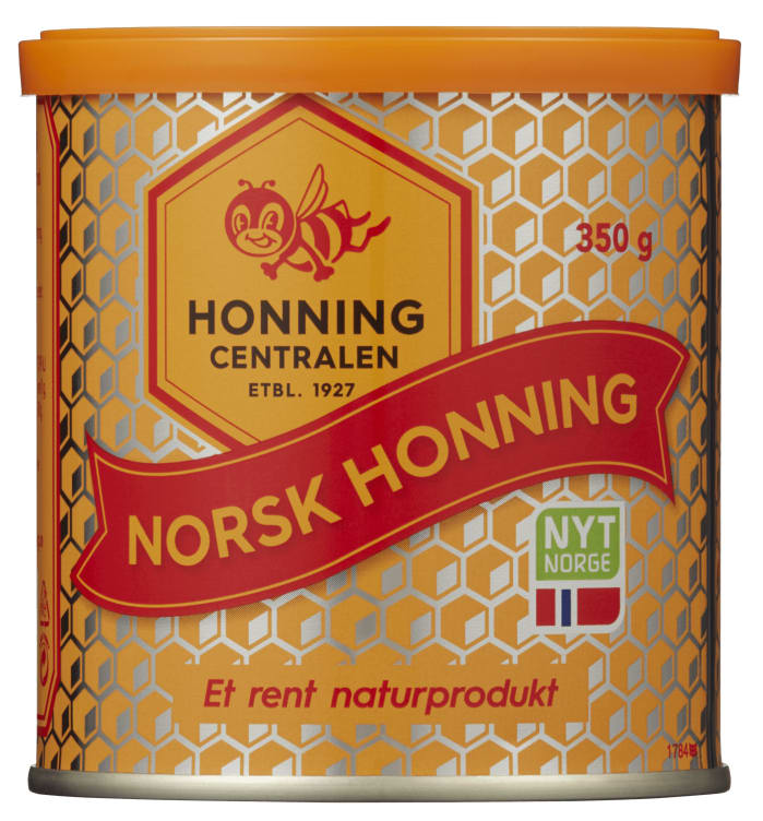 Honning Ekte Norsk 350g Honningcentralen