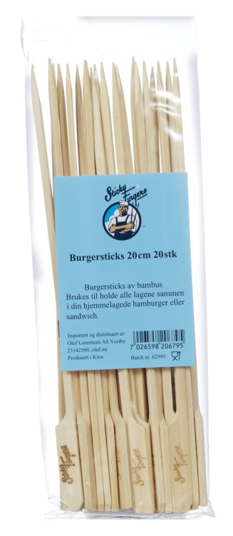 Bilde av Burgersticks 20stk Sticky Fingers