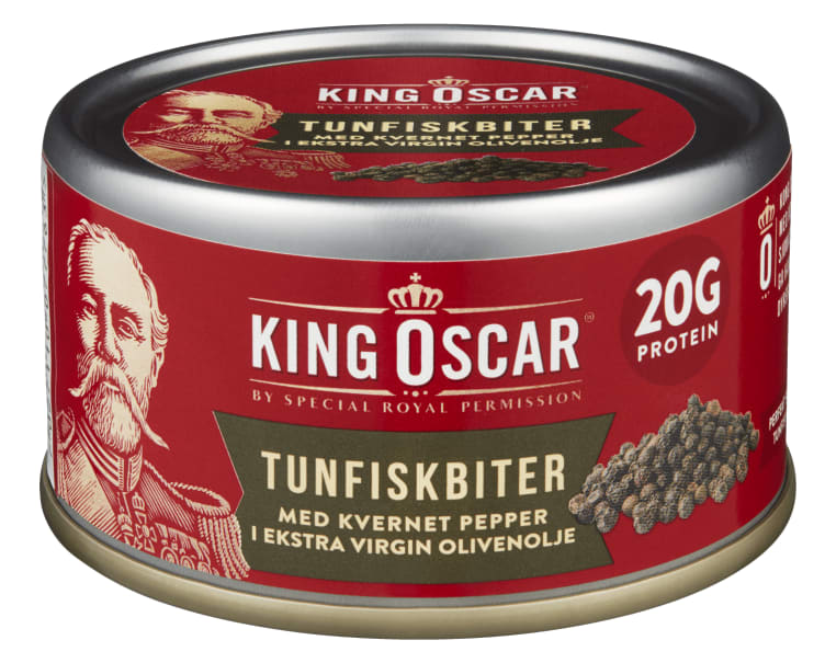Tunfisk Olivenolje Pepper 85g King Oscar