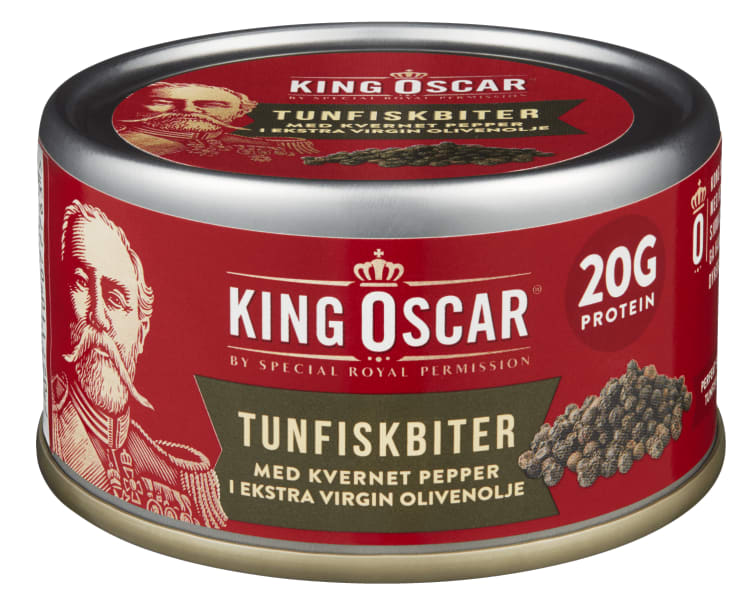 King Oscar Tunfisk i Olivenolje Pepper 85g