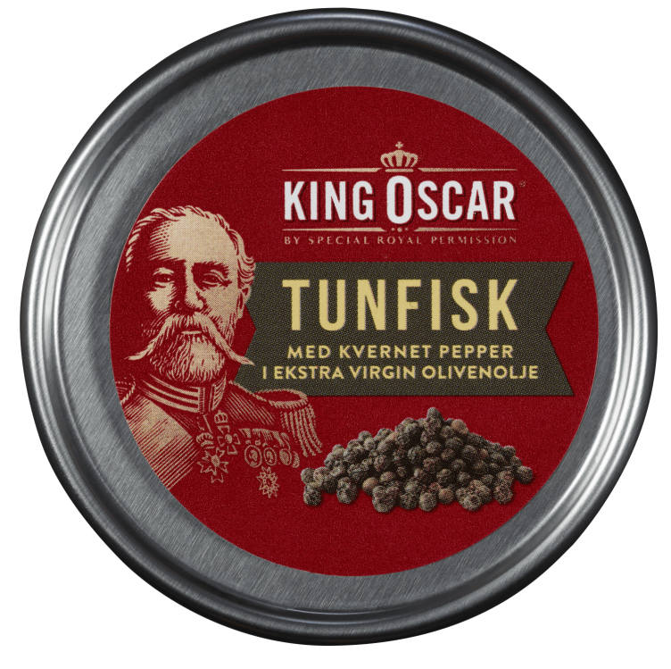 Tunfisk Msc Olivenolje Pepper 85g King Oscar
