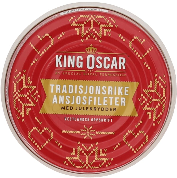 Juleansjos Filet 150g King Oscar