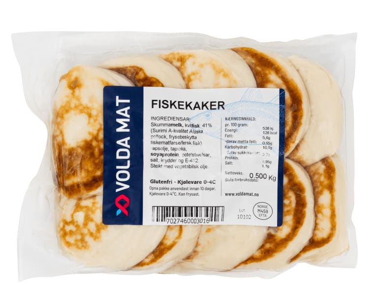 Fiskekaker 500g Volda