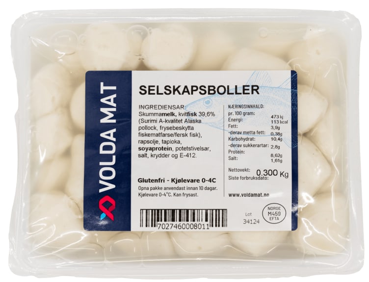 Bilde av Selskapsboller 300g Beger Volda