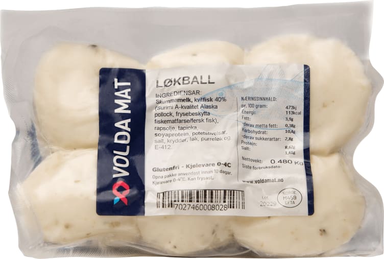 Løkball 480g Vakumpk Volda