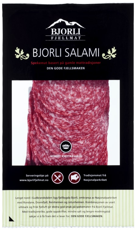 Bjorlisalami skivet 120g Bjorli