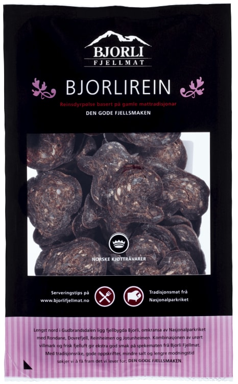 Bjorlirein skivet 120g Bjorli