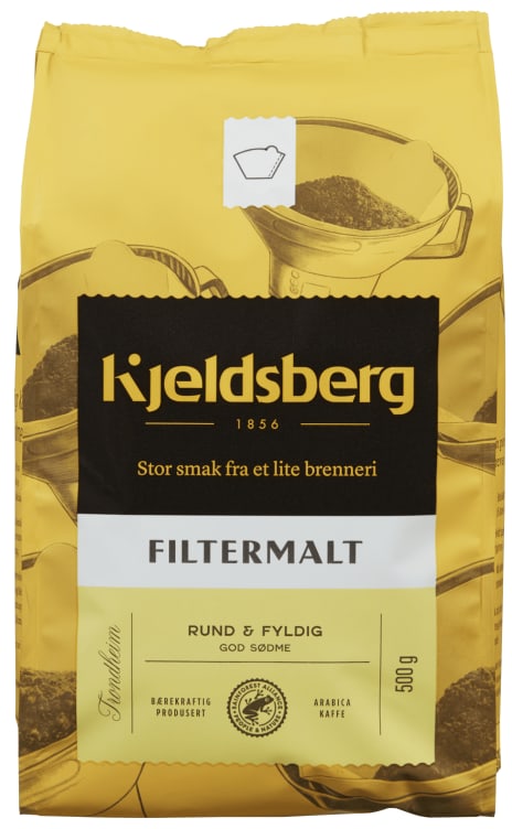 Bilde av Kjeldsberg Kaffe Filtermalt 500g