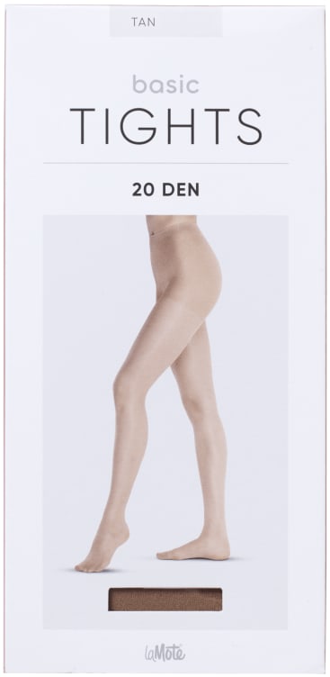 Tights Basic 20 Den 36-44 Tan Pierre Robert