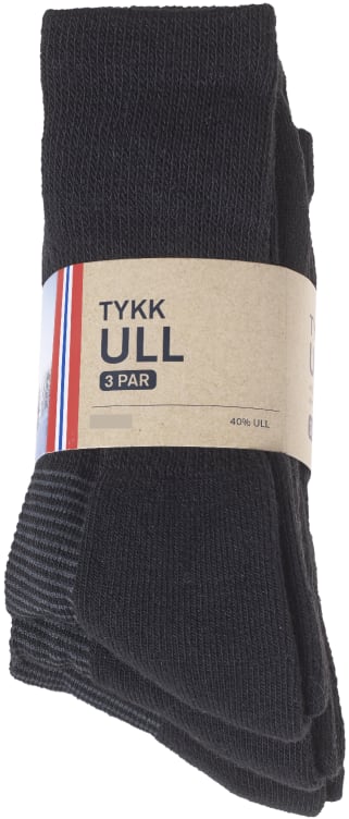 Bilde av Ullsokk Tykk Mix 37-40 3pk La Mote