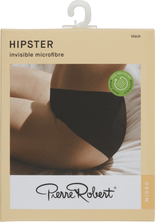 Bilde av Hipster Invisible Micro Black M 1stk Pierre Robert