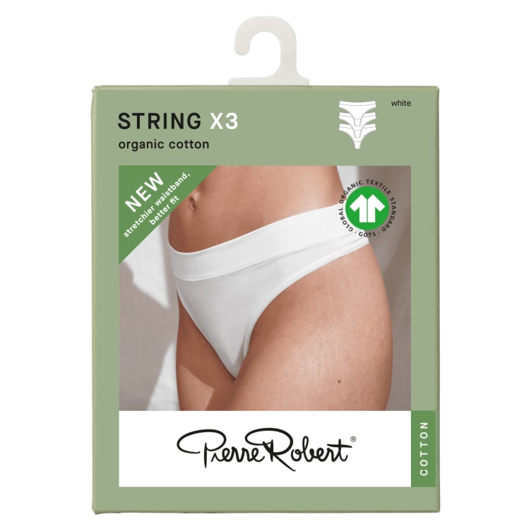 Cotton String X3 White S Pierre-Robert