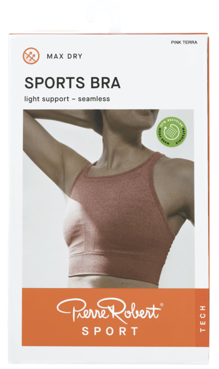 Sports Bra Light Pink Terra Xl Pierre-Robert