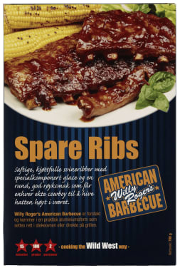 Spareribs 800g American Bbq