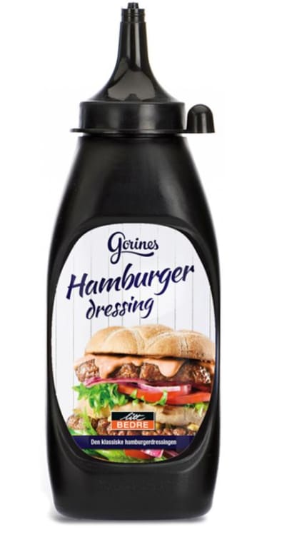 Hamburgerdressing 345ml Gorines