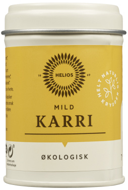Karry Mild 25g Økologisk Helios