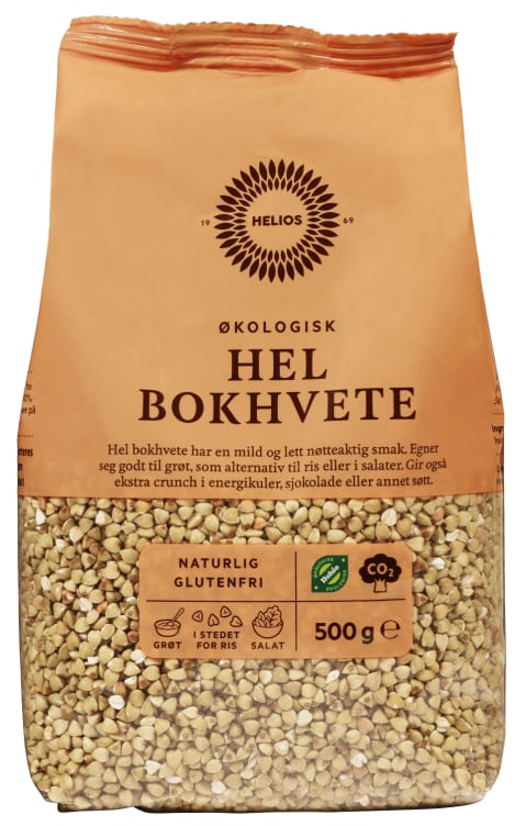 Bokhvete hel - Økologisk 500g helios | Meny.no