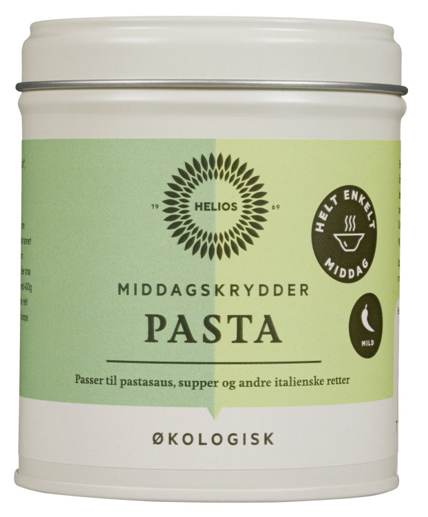 Pastakrydder Økologisk 65g Helios
