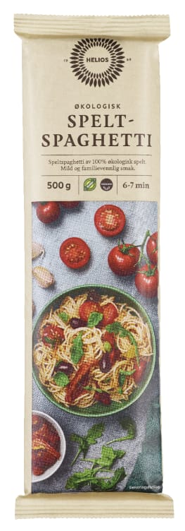 Spaghetti Spelt 500g Økologisk Helios