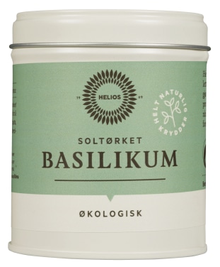 Soltørket Basilikum