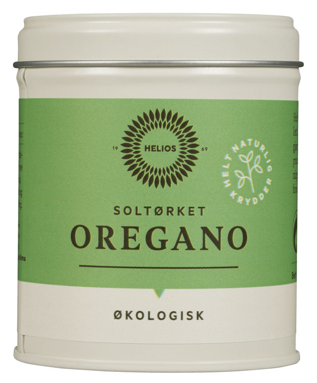Soltørket Oregano 20g Økologisk Helios