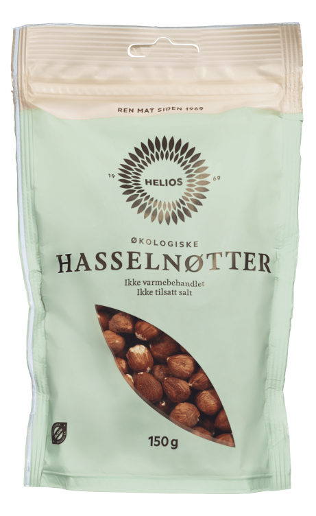 Hasselnøtter Økologisk 150g Helios