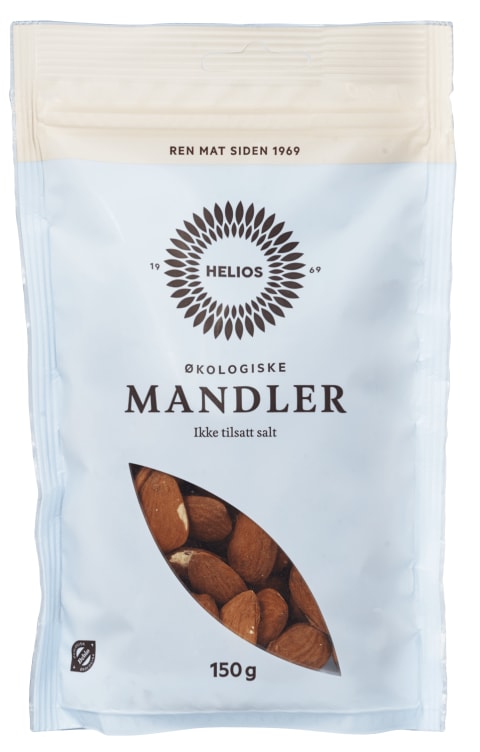 Mandler Økologisk 150g Helios