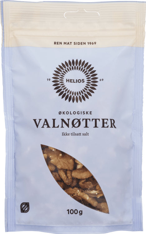 Valnøtter Økologisk 100g Helios