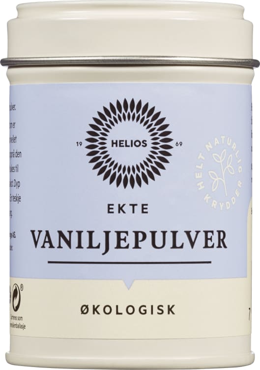 Vaniljepulver Bourbon 10g Økologisk Helios