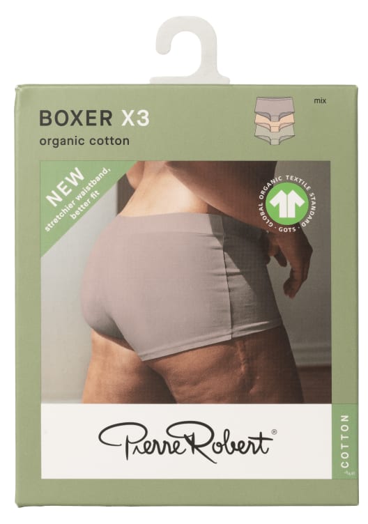 Boxer Cotton Mix M 3stk Pierre Robert