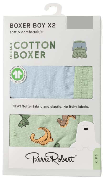 Product Image for Boxer Cotton Boy Skyblue-Mintgreen 98-104