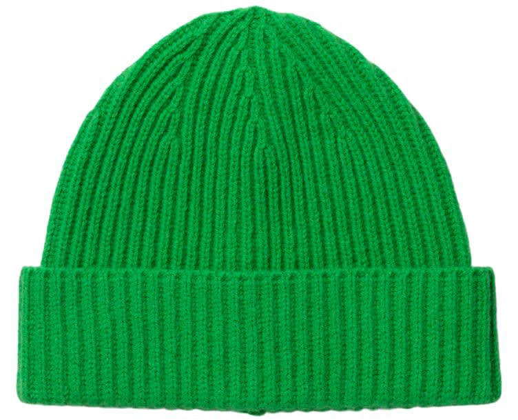 Wool Beanie Green/Pink Onesize Pierre Robert