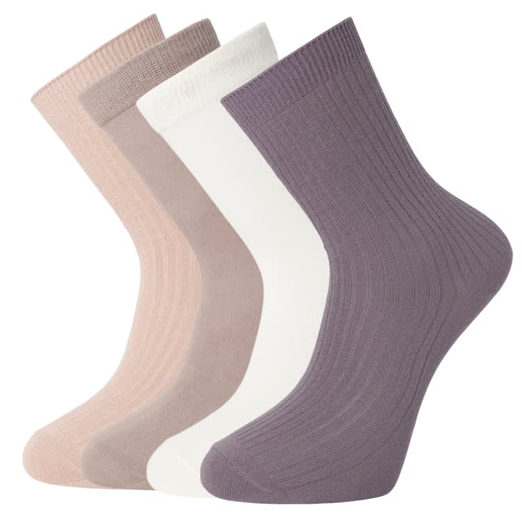 Bilde av Basic Socks X4 Pastel Rib 37-40 pr