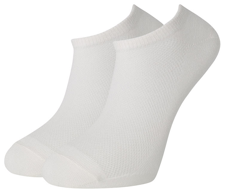 Wool Anklesocks X2 White 37-40 pr