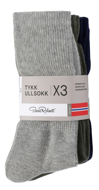 Ullsokk Tykk Ebony Blues 41-45 Pierre-Robert